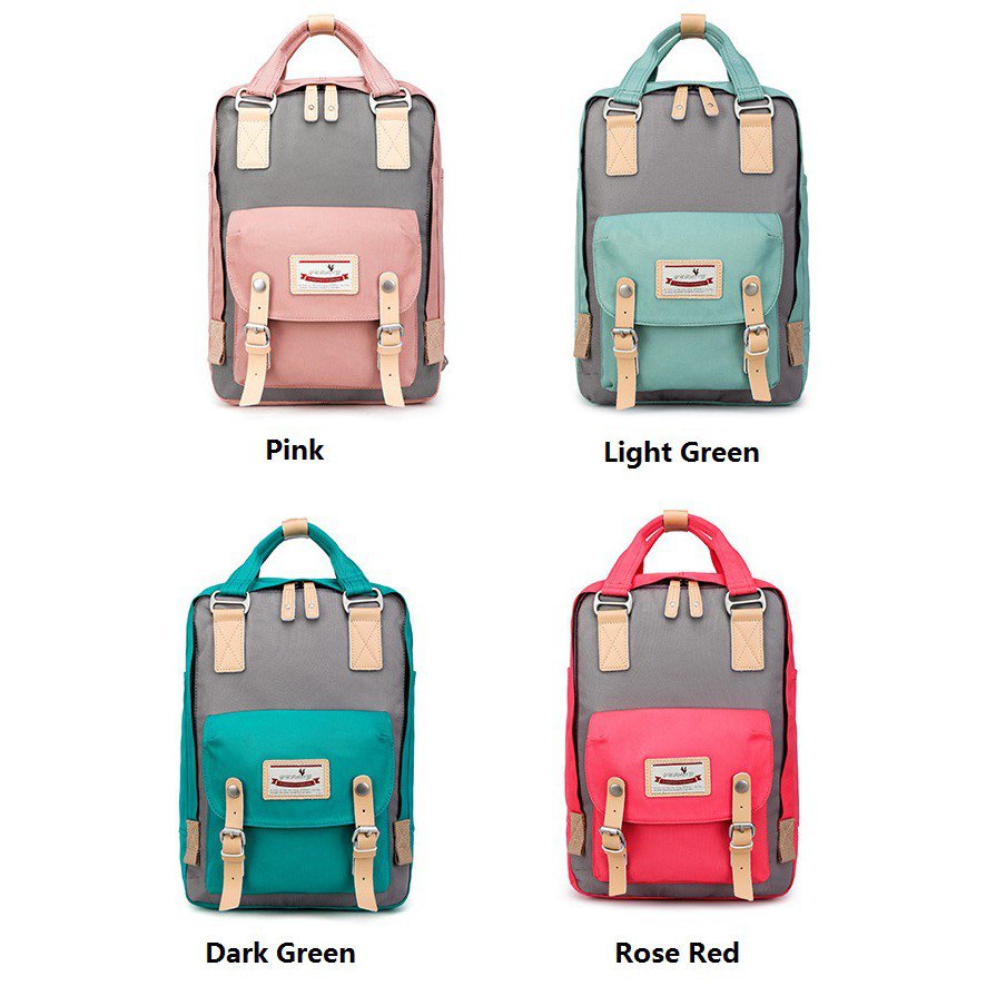 a2tz Imported Waterproof Nylon Casual Backpack Women Beg Bags Bagpack