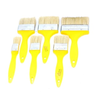 ชุดแปรงทาสี 6 ชิ้น PAINT BRUSH (6pcs/set) 1" 1.1/2" 2" 2.1/2" 3" 4"