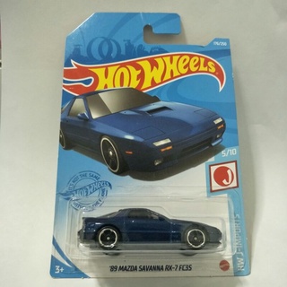 รถเหล็ก Hot wheels 89 MAZDA SAVANNA RX-7 FC3S (ib28)