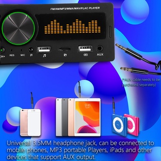 คลังสินค้าใส [ราคาพิเศษ] 1 DIN Bluetooth MP3 Audio Player with Remote Controller Support for Voice Control SWM‑80A SWM‑80B