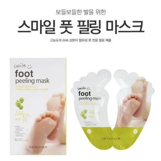 The Face Shop Smile Foot Peeling #มาค์กเท้า