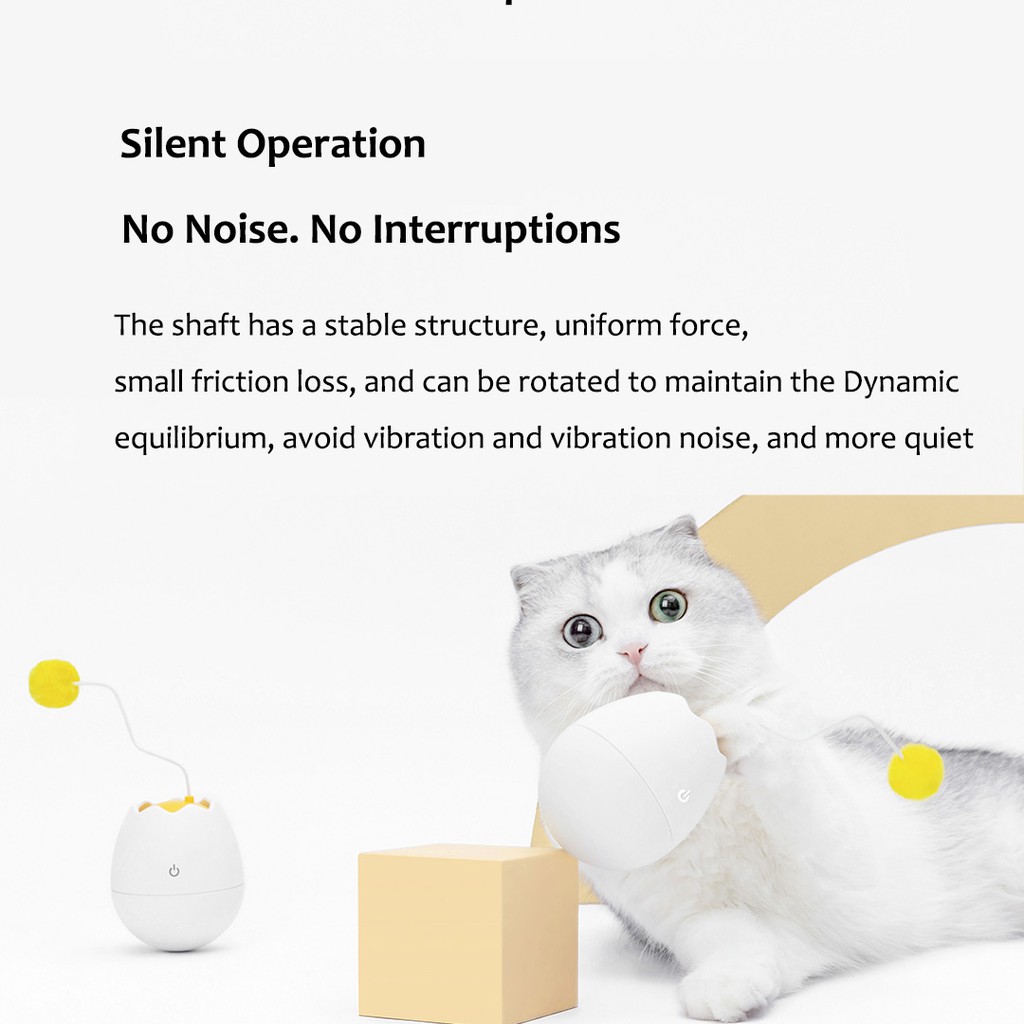 Xiaomi Furrytail ของเล่นแมว อิเล็กทรอนิกส์ ตอบโต้ได้อัตโนมัติ #8