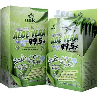 **ของแท้**พร้อมส่ง* เจลว่านหางจระเข้ เอ็นเอ็นเค น้องนะคะ NNK NONGNAKA Seaweed White Aloe Vera Soothing Gel 99.5%