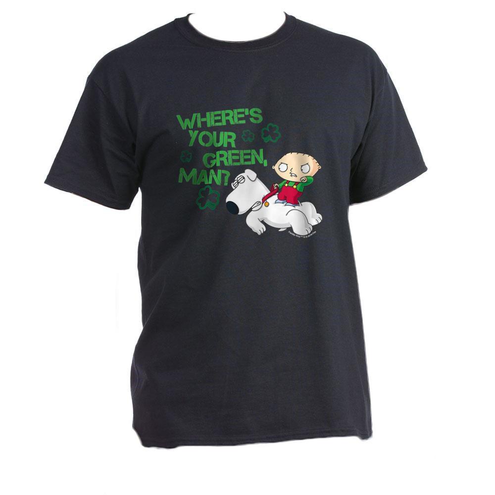 เสื้อยืดสั่งทําพิเศษ Family Guy Wheres Your Green Cool