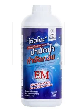 TOTTO น้ำยาย่อยจุลินทรีย์น้ำเสีย 950 ลิตร ดับกลิ่นท่อเหม็นในห้องน้ำ LIQUID MICROBE WASTE WATER TOTTO