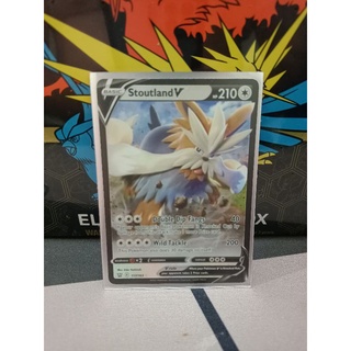 Pokemon Card "Stoutland V 117/163" ENG Battle Style