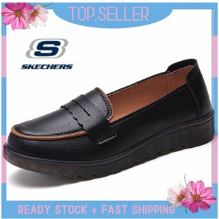 [พร้อมส่ง] *Skechers__go Walk Arch Fit รองเท้าแตะโลฟเฟอร์ ส้นแบน แบบสวม สําหรับผู้หญิง ผู้ชาย