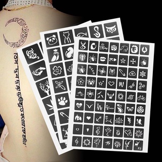 Tattoo Stencil แม่แบบลายฉลุขนาดเล็กสําหรับสักชั่วคราว