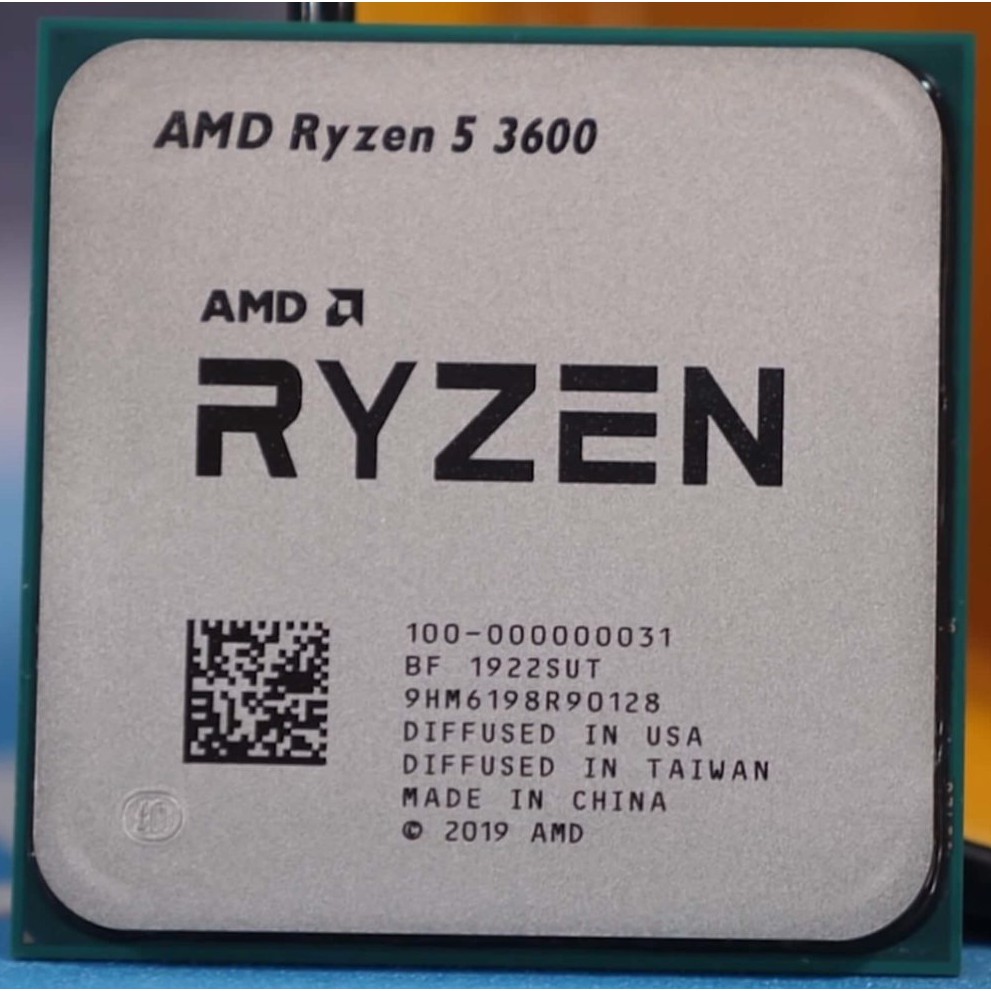 CPU AMD Ryzen 5 3600 6C/12T 3.6GHz (Boost 4.2GHz) R5 3600 AM4 (มือสอง)