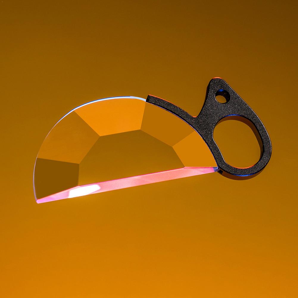 150mm 80mm Handheld Semicircle Kaleidoscope Special Effects Filter Camera Lens Photography Prism