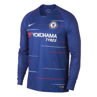 เสื้อกีฬาเชลซี แขนยาว ทีมเหย้า 2018/19