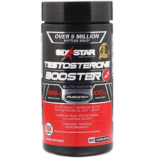 Six Star, Six Star Pro Nutrition, Testosterone Booster, Elite Series, 60 Caplets