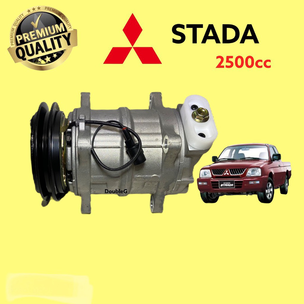 คอมแอร์ สตราด้า 2500 CC (ST-7053) คอมเพรสเซอร์ MITSUBISHI STRADA 2500 CC หู 508 COMPRESSOR STRADA ST