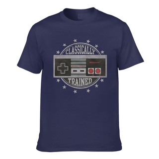 เสื้อทหาร - Nintendo Nes ที่ได้รับการฝึกฝนมาอย่างคลาสสิก Nes วิดีโอเกมคอนโทรลเลอร์เสื้อยืดแขนสั้นผู