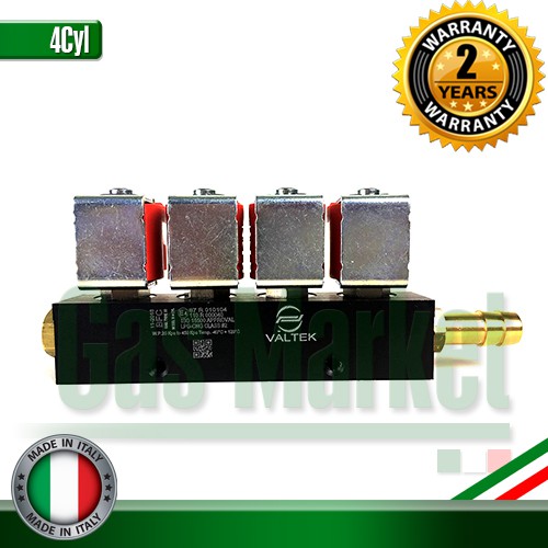 Valtek Gas Injector Type 30 4 cyl with Hoses and Clamps- ชุดเซ็ต รางหัวฉีด Valtek 4 สูบ 3 โอห์ม พร้อมท่อยางและเข็มขัดy) - รูปที่ 4