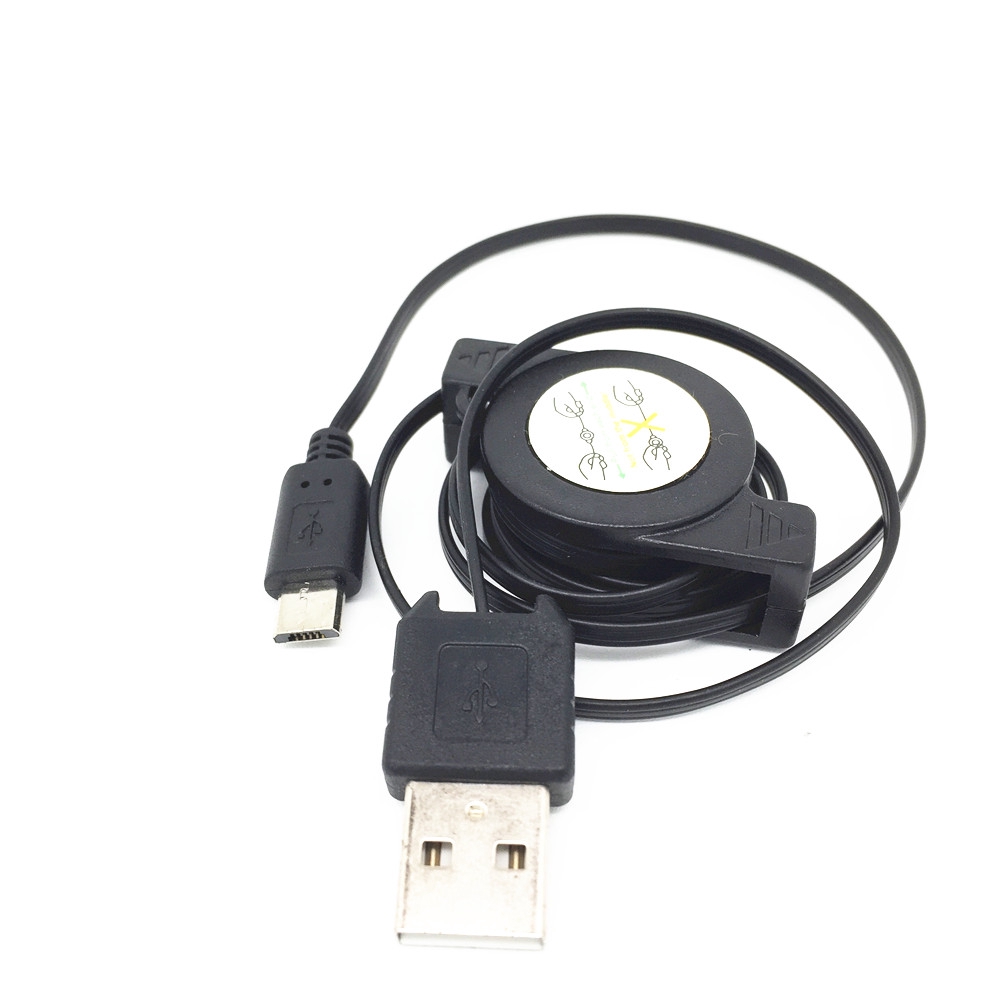 Retractable Micro USB Data Sync Charger สําหรับ Motorola Droid A855 X Mb810 Backflip Qa1 Karma Quenc