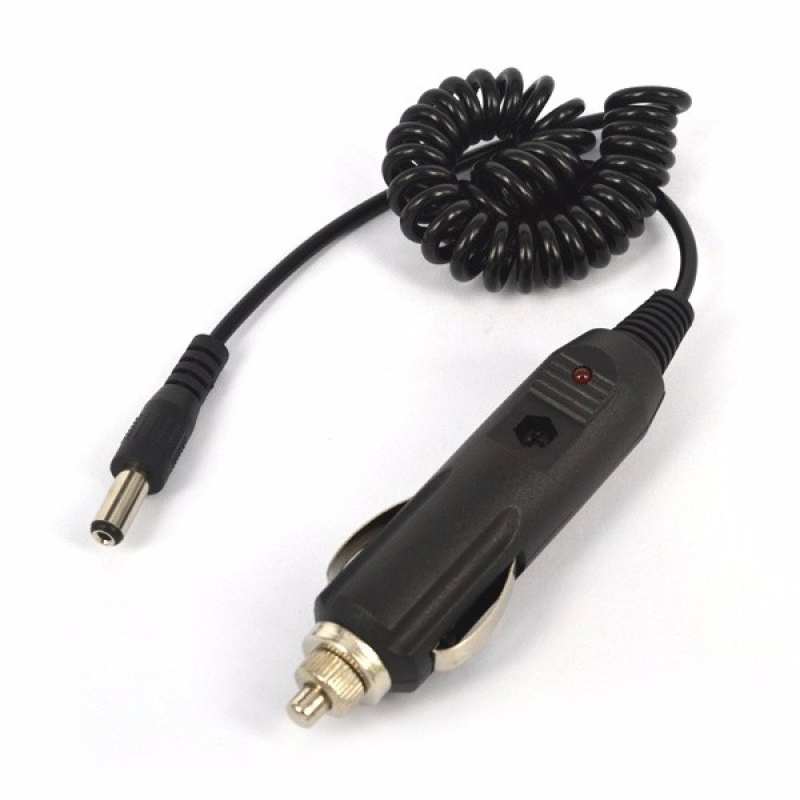 iRemax High Quality Metal Head Nitecore Car Charging Cable Adapter DC 5.5mm 12V อะแดปเตอร์ชาร์จไฟรถยนต์