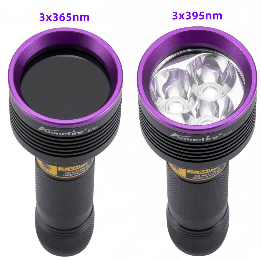 Alonefire كشاف UV ‏365nm ‏15W لكشف بقع البول SV41 — صورة 2