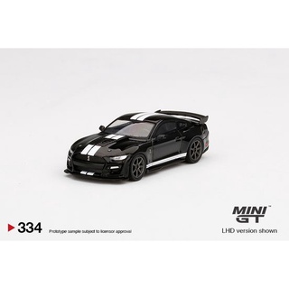 MiniGT No.334-L Ford Mustang Shelby GT500 Shadow Black