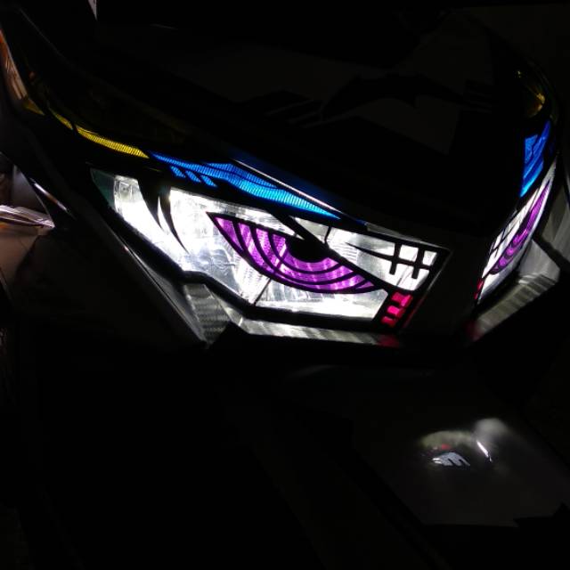 สติ๊กเกอร์ Vario Mata pein akatsuki และโมติฟคิ้ว