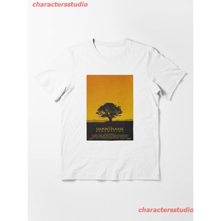 การพิมพ์ฝ้าย2022 The Shawshank Redemption Essential T-Shirt เสื้อยืด ดพิมพ์ลาย เสื้อยืดผ้าฝ้าย คอกลม cotton แฟชั่น sale