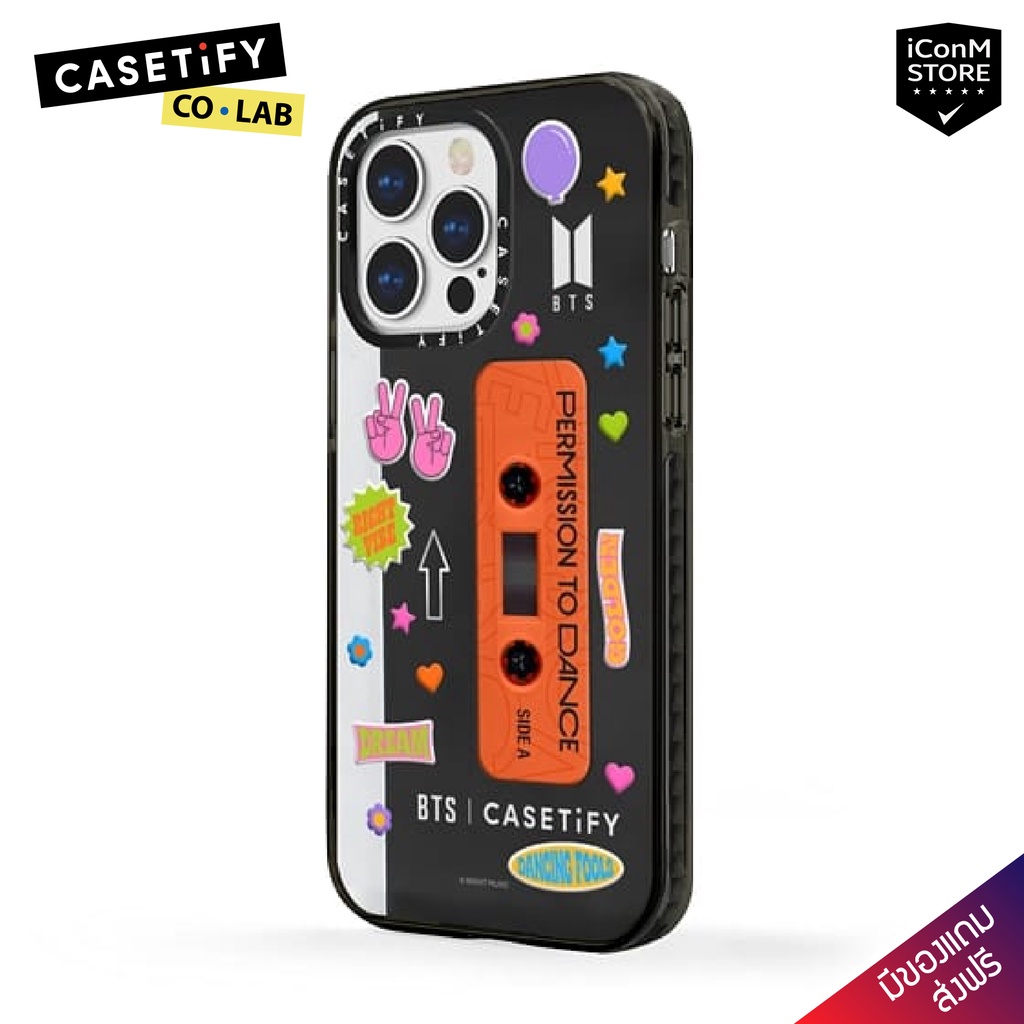 [พร้อมส่ง] CASETiFY - BTS Edition PTD Walkman เคสสำหรับ 13 Pro Max/13 Pro/13/12/SE/11/X/8/7 Series [ผ่อน0% ส่งฟรี]