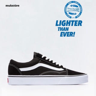 Original Original OLD SKOOL LITE Vans รองเท้าผ้าใบลําลองสีดําสีขา