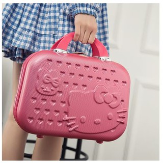 กระเป๋าเครื่องสำอางค์ Love Cat suitcase