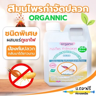 ชุดสมุนไพร 1ลิตร ไล่ปลวก ผสมแร่ภูเขาไฟ(.ผสมได้5เท่า.)ช่วยป้องกันปลวกกลับได้มายาวนาน  ฟรีหัวฉีดแรงดันสะดวกในการใช้งานง่าย