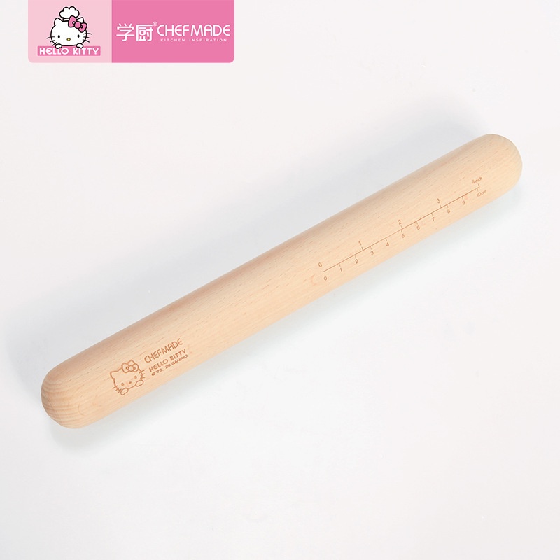 เข็มกลิ้งไม้รูปทรง Hello Kitty ขนาดเล็กอุปกรณ์สําหรับตกแต่งเค้ก Kt7099