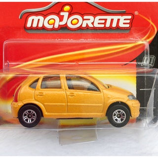 Majorette Citroen C3 2001 - Metallic Orange Color /Wheels D5CS /scale 1/58 (3 inches) Short Package