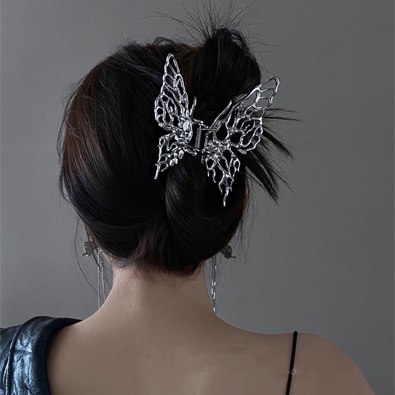 กิ๊บหนีบผม รูปผีเสื้อ สไตล์เกาหลี สําหรับผู้หญิง รูปที่ 8