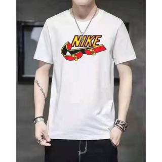 เสื้อคู่รัก - Nike ชุดกีฬาเสื้อยืดผู้ชายพิมพ์ลายแฟชั่นเสื้อฤดูร้อน NIKFLA-2021-09