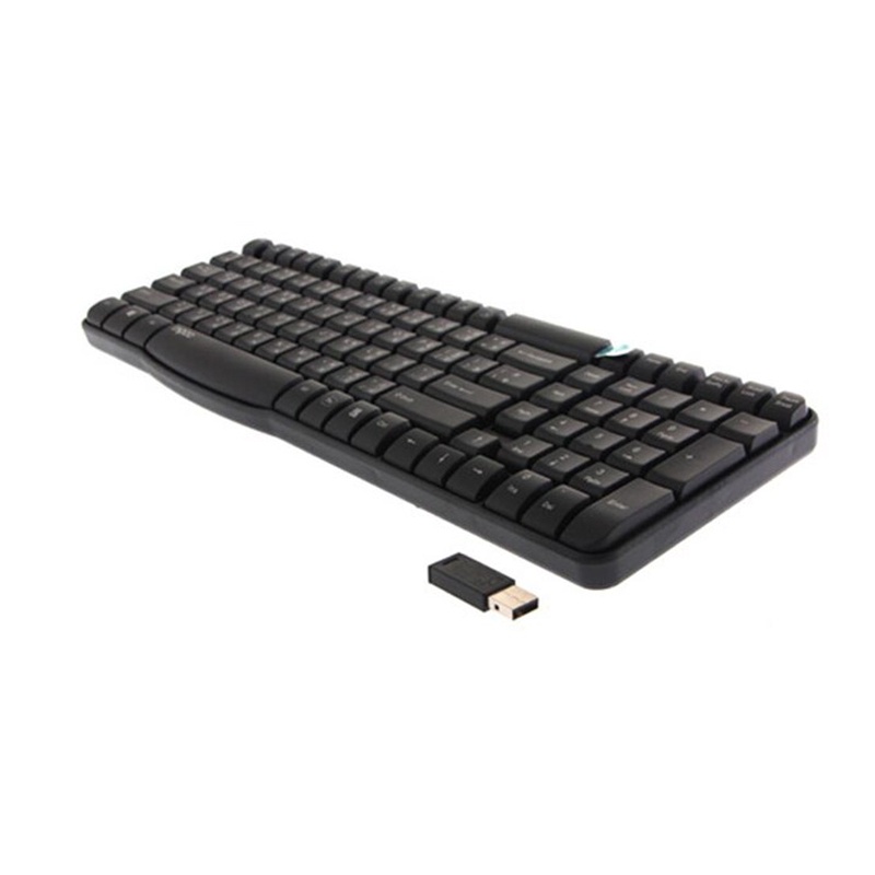 Rapoo E1050 Black Wireless Keyboard :ไทย/Eng(KB-E1050-Bk)