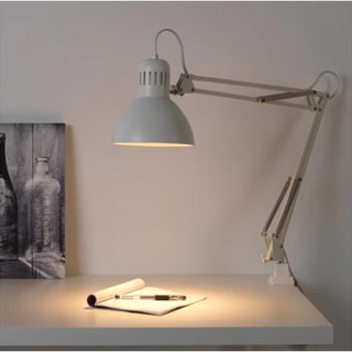 IKEA โครมไฟตั้งโต๊ะทำงานสีขาว รุ่น TERTIAL เทร์ทิออล