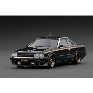 Ignition Model : IG2328 1/43 Nissan Skyline 2000 RS-Turbo (R30) Black