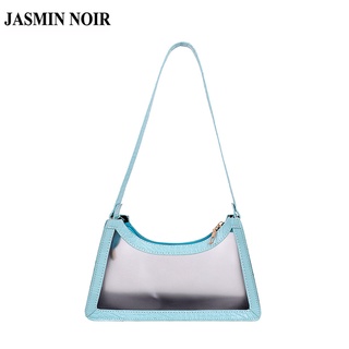 JASMIN NOIR Jelly Womens Shoulder Bag Simple Handbag Sling Bag