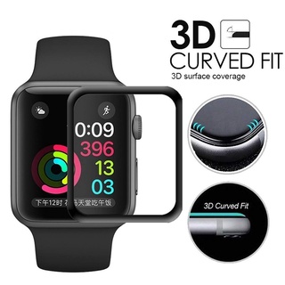 ฟิล์มกระจกนิรภัยกันรอยหน้าจอ 3D สําหรับ Apple Watch Series 8 7 SE 6 5 4 3 2 1