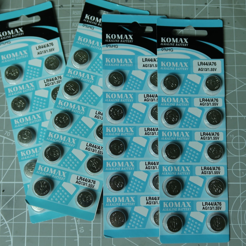 ถ่านกระดุม LR 44 เล่นกับ DX