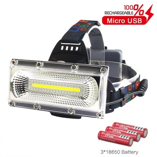 NexTool ไฟฉายคาดหัว LED ไฟฉายคาดศีรษะแรงสูง ไฟสว่าง 3 แบบ ไฟฉายเดินป่า ชาร์จได้ ไฟคาดหัว ไฟฉายตกปลา ไฟส่องกบ กันน้ำ Headlamp