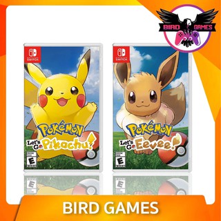 ราคาNintendo Switch : POKEMON Let\'s Go Pikachu / Eevee [แผ่นแท้] [มือ1] [pokemon]