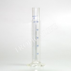 กระบอกตวงแบบแก้ว (Graduated Cylinder) 50ml.