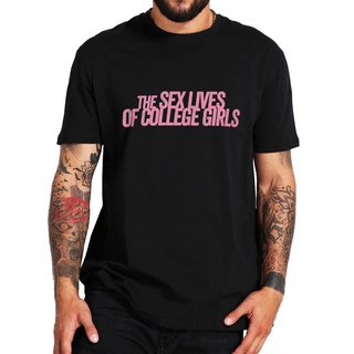 [COD]เสื้อยืดแขนสั้นลําลอง พิมพ์ลายดอกไม้ The Sex Lives Of College Girls Teen Comedy-drama TV Series แฟชั่นฤดูร้อน สําหร