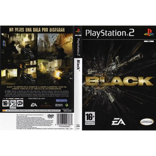 แผ่นเกมส์ PS2 Black  คุณภาพ ส่งไว (DVD)