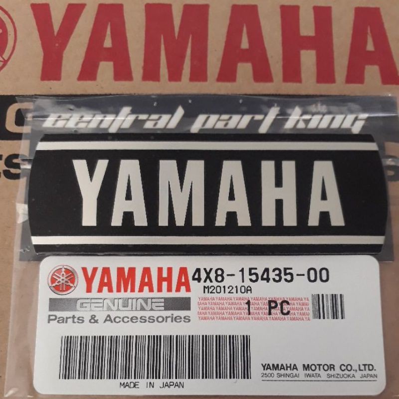 MESIN ENGINE BLOCK EMBLEM / CALTER BLOCK CRANKCASE RXS, RX SPECIAL, YT115 ของแท้ YAMAHA YGP 4X8-1545-00