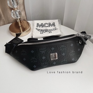 ✨ผ่อน0%แท้100%✨ คาดอก Mcm beltbag Fursten Meduim