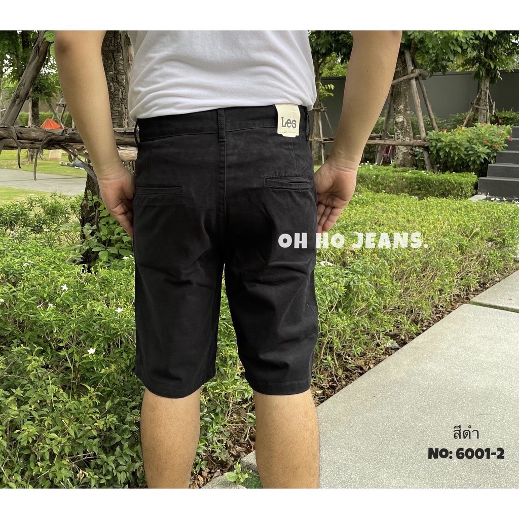 สินค้ามาใหม่ กางเกงขาสั้นผู้ชาย ผ้าชิโน กางเกงผ้าสี มีหลายสี ป้าย LeG