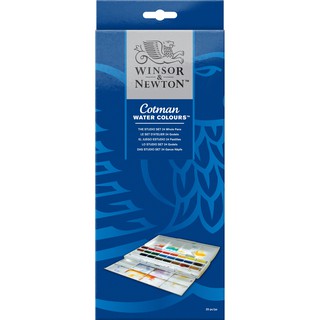 ชุดสีน้ำก้อน สตูดิโอ 24 สี #0390084 Winsor &amp; Newton