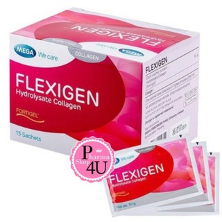 🍓พร้อมส่ง🍓 Mega We Care Flexigen Hydrolysate Collagenเสริมสร้างคอลลาเจน (15 ซอง)