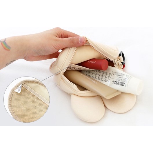 • พร้อมส่ง • โดนัท โดนัท 🐻 🐰 กระเป๋าใบเล็ก บิ๊กคอมเเพ็ค 🐰 DONATDONAT Big Compact Pouch